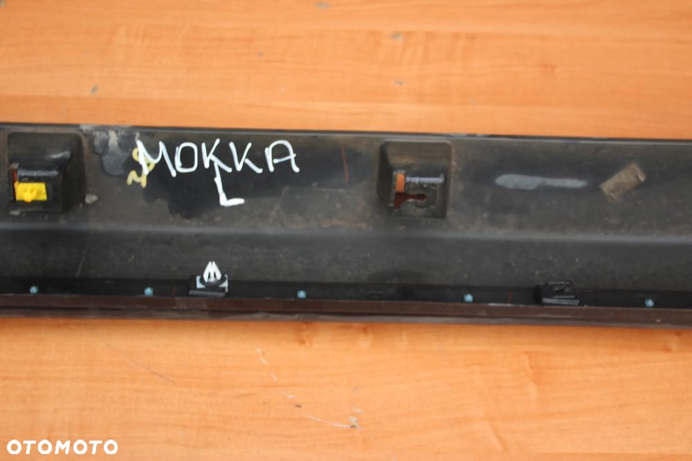 LISTWA PROGOWA NAKŁADKA LEWA OPEL MOKKA MOKKA X KOMPLETNA 95164754 - 10