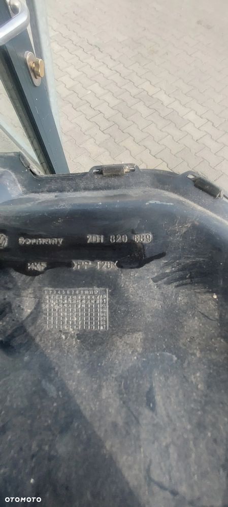 Tunel środkowy klimatyzacji vw t4 7D1826890 - 4