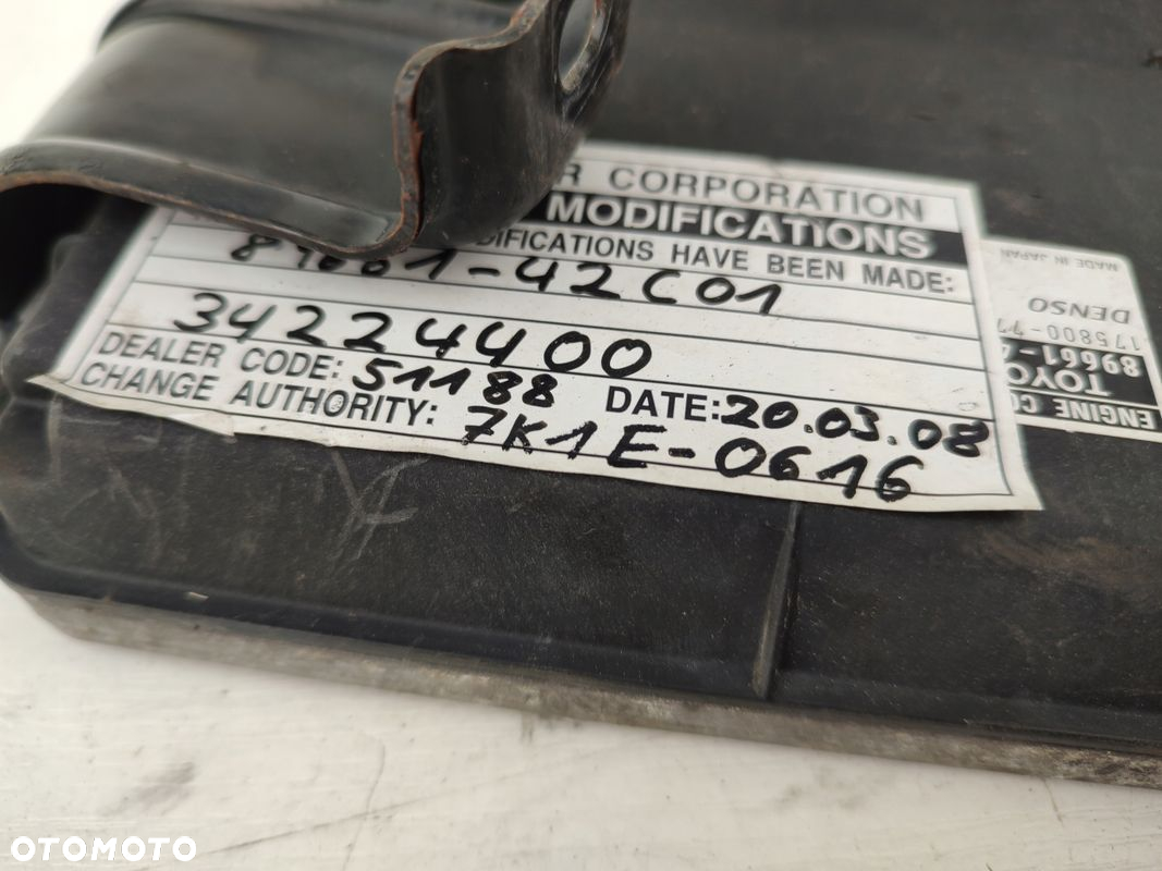 Sterownik silnika TOYOTA RAV4 III 2.2DIESEL D4D 89661-42C01 - 4