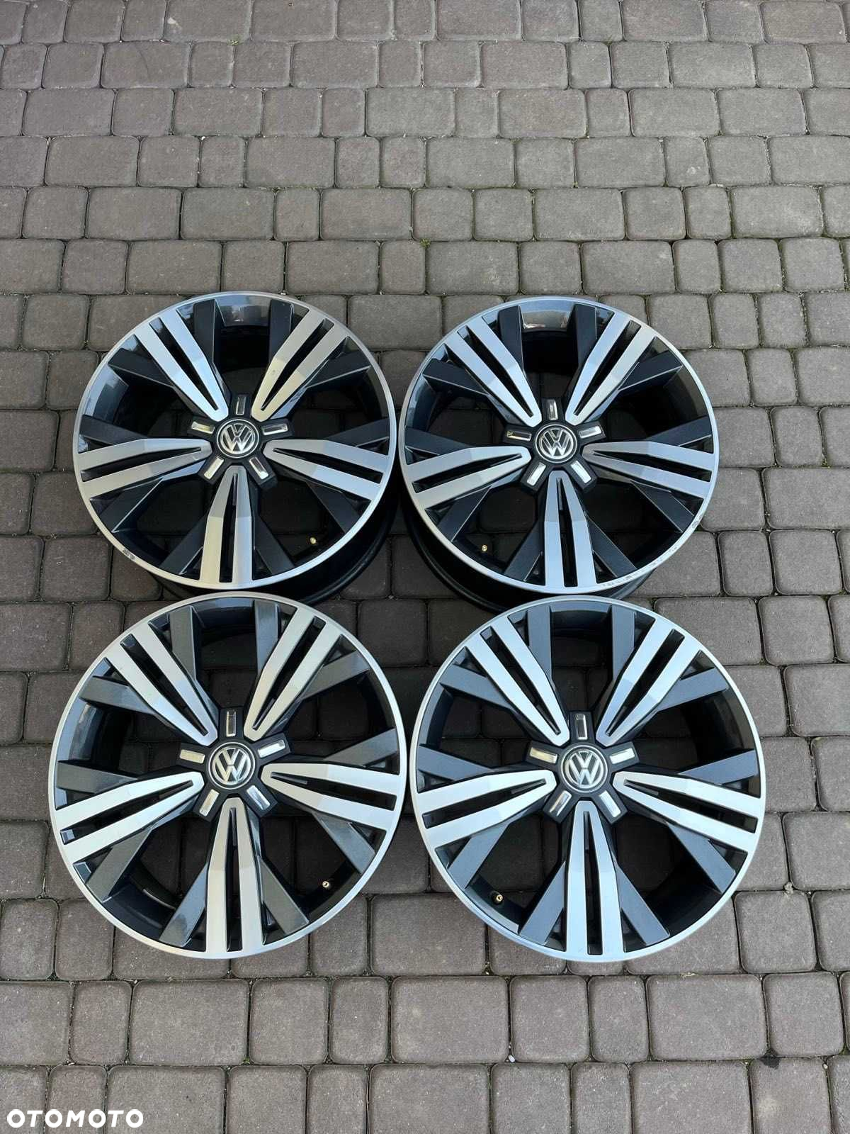 Oryginalne alufelgi Vw 5x112 18 cali Bicolor  Passat Alltrack Arteon - 4