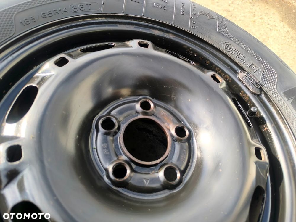 5x100 Felgi Stalowe Stal 14 Koła Zimowe Zima SKODA FABIA PRAKTIK ROOMSTER RAPID SEAT IBIZA CORDOBA TOLEDO IV 4 VW FOX POLO Legnica ALU-RAD 185/65 6mm - 6