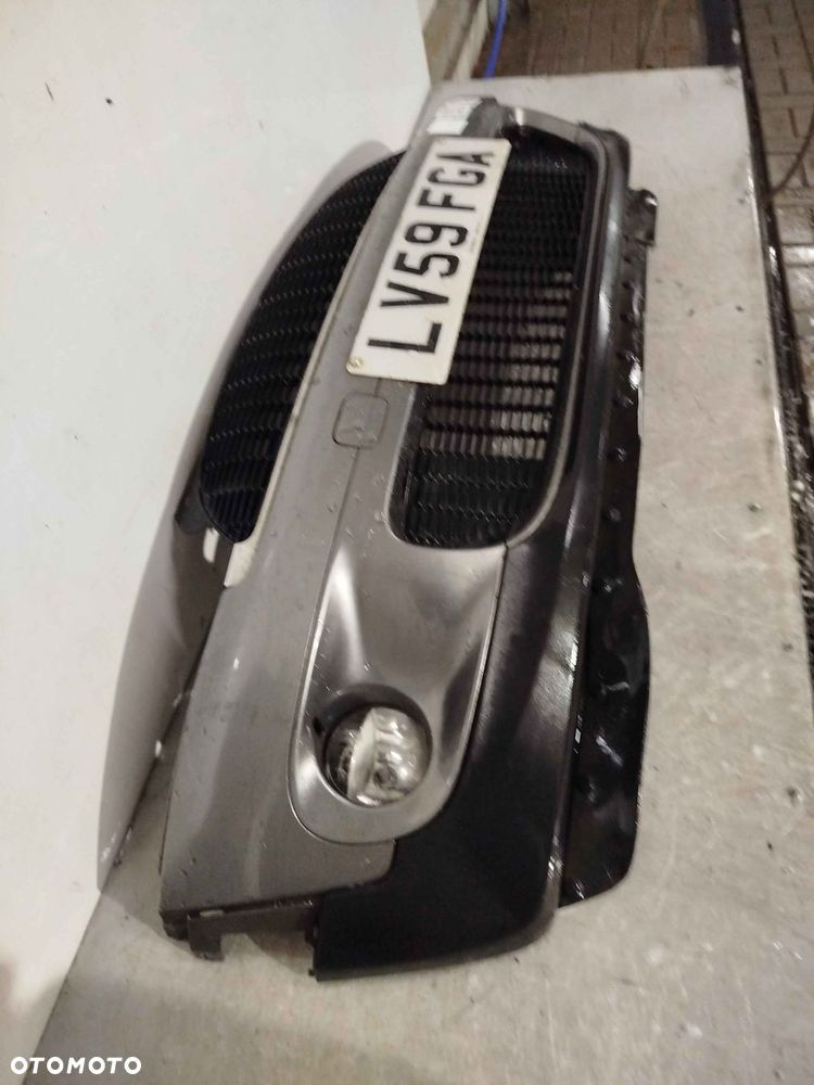 ^ ZDERZAK PRZÓD PRZEDNI MINI COOPER S R56 R55 871/7 SZARY HALOGENY - 2