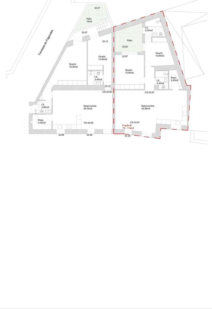 Moradia T2 Venda em Areosa,Viana do Castelo - Grande imagem: 4/4