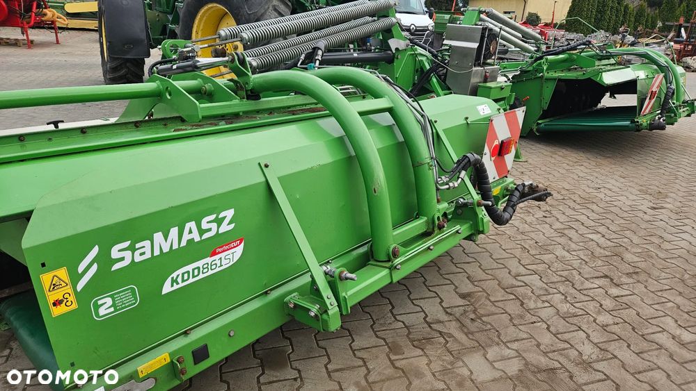 SaMasz KDD 861 S+T Kosiarka Dyskowa Motyl z taśmami  w Zestawie z Czołową kosiarką KDF 340 S - 2