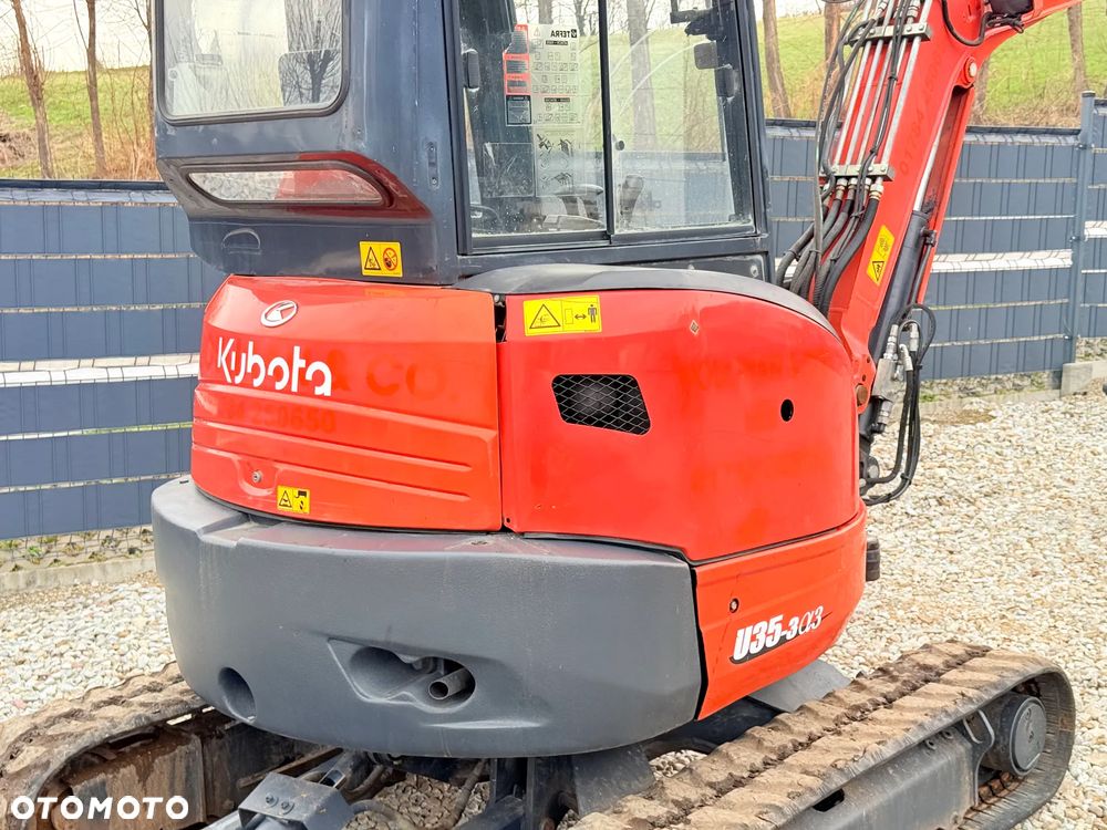 Kubota * Sprowadzona * Minikoparka * Kubota U 35-3&3 * 3.5 Ton * - 25