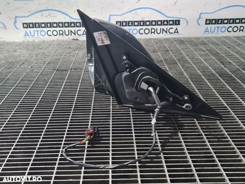 Oglinda stanga AUDI Q5 2008 - 2015 4 Usi BRILIANT BLACK (1343) Fara rabatare Rabatabil - 3