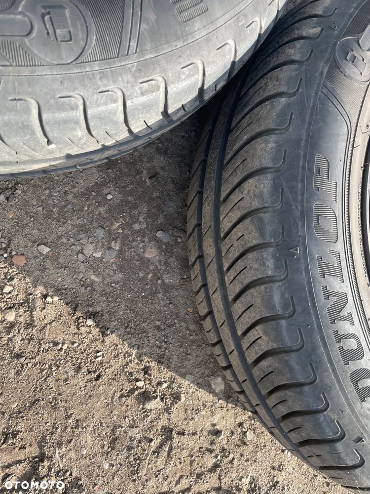 Koło felgi z oponami dunlop 14' 5x100 ET35 6Q0801027R POLO 9N SKODA FABIA I IBIZA IV - 9