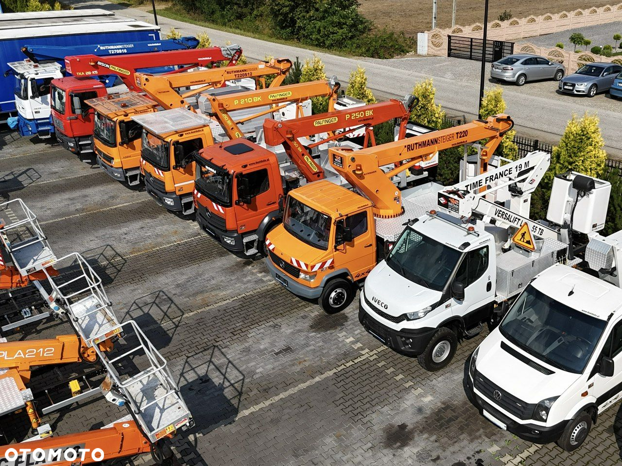 Nissan Zwyżka Podnośnik Koszowy 4X4 CABSTAR MAXITY SPRINTER - 12