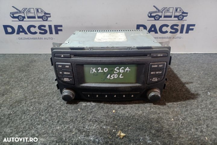 Radio cd IX20 MX1253 Hyundai ix20 1 [2010 - 2015] Hatchback 1.4 CRDi - 1