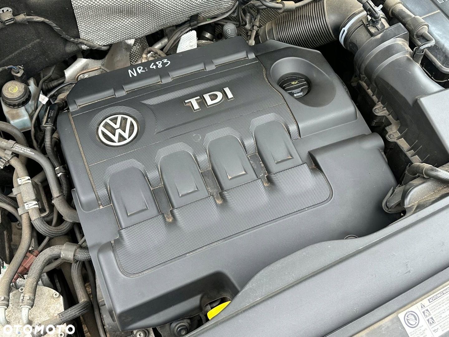 SILNIK SŁUPEK 2.0 TDI CUV CUVC VW TIGUAN I 5N 110KW / 150KM FILM Z PRACY - 1
