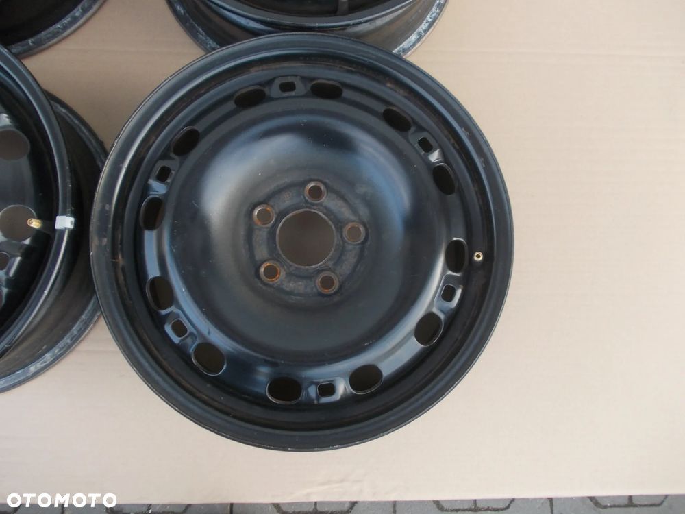 Felgi stalowa komplet VW Polo Seat ibiza Fabia 6J x R15 ET43 6Q0601027G - 2