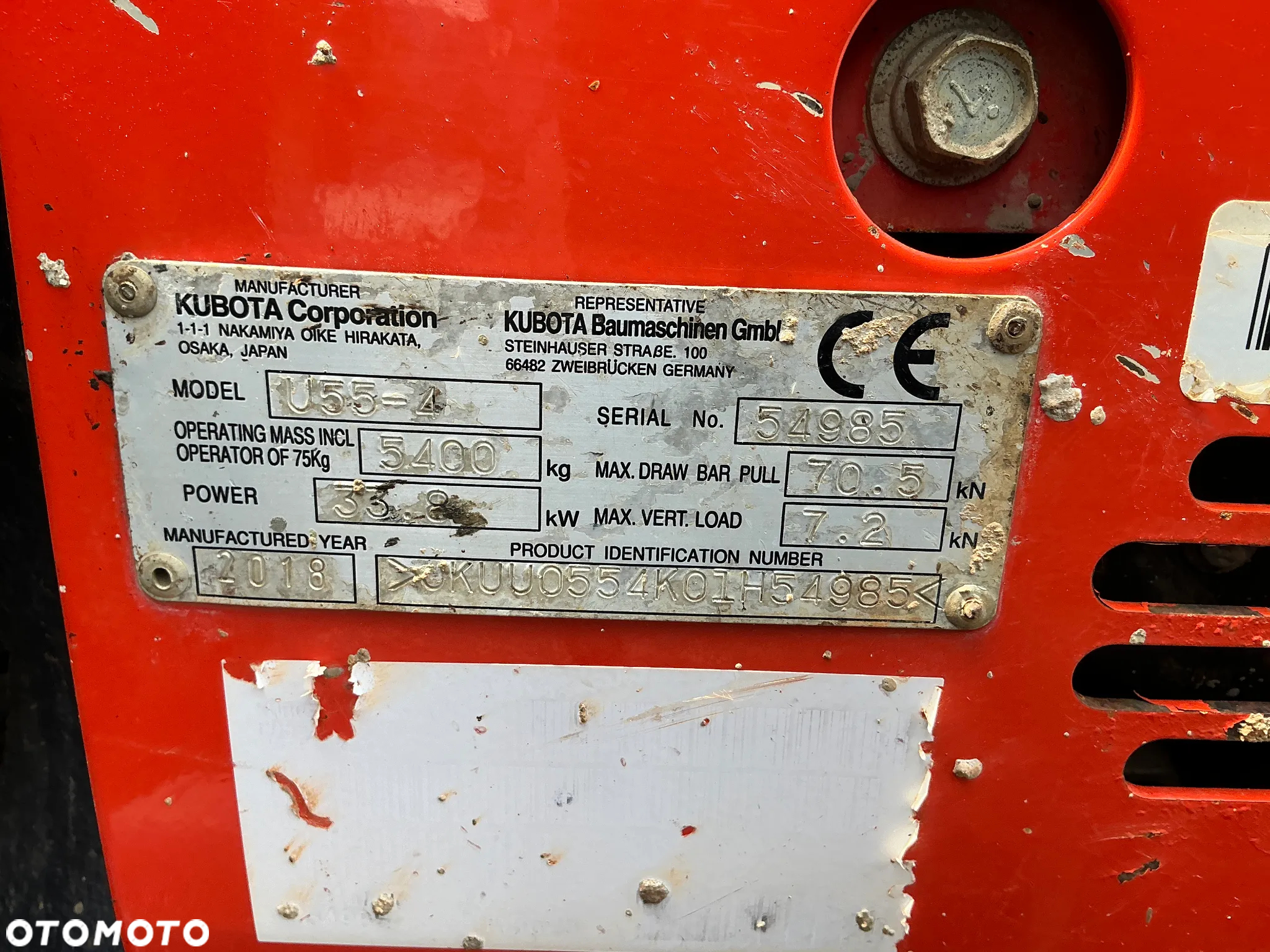Kubota U55-4 - 6