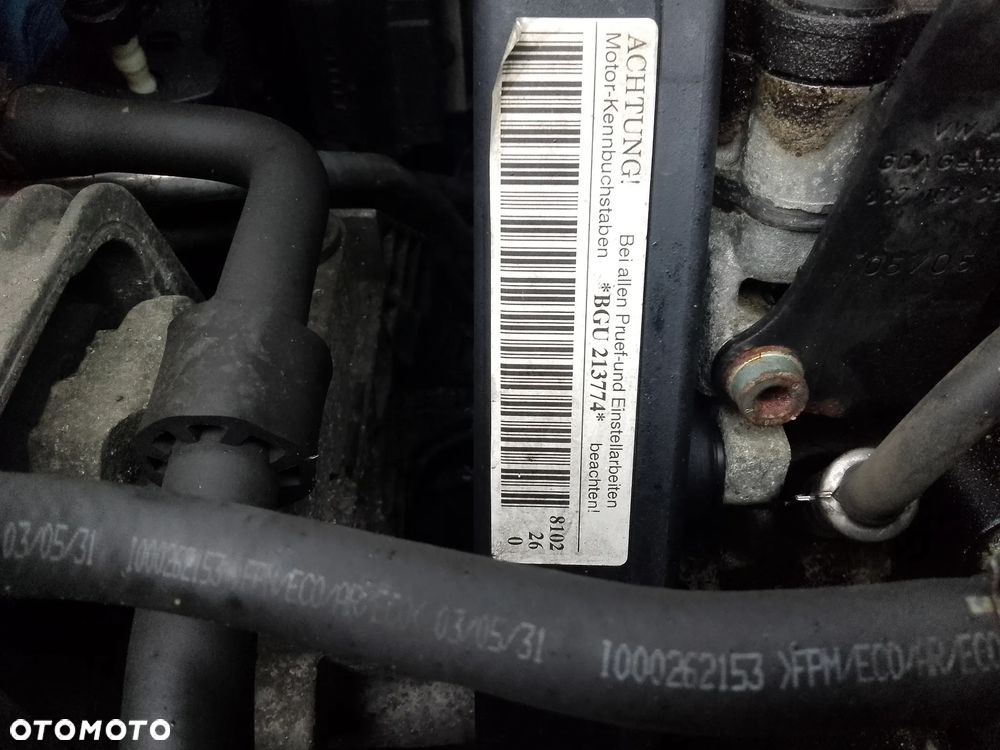 VOLKSWAGEN TOURAN 1.6B 102KM 2005R - CZĘŚCI !!! - 12