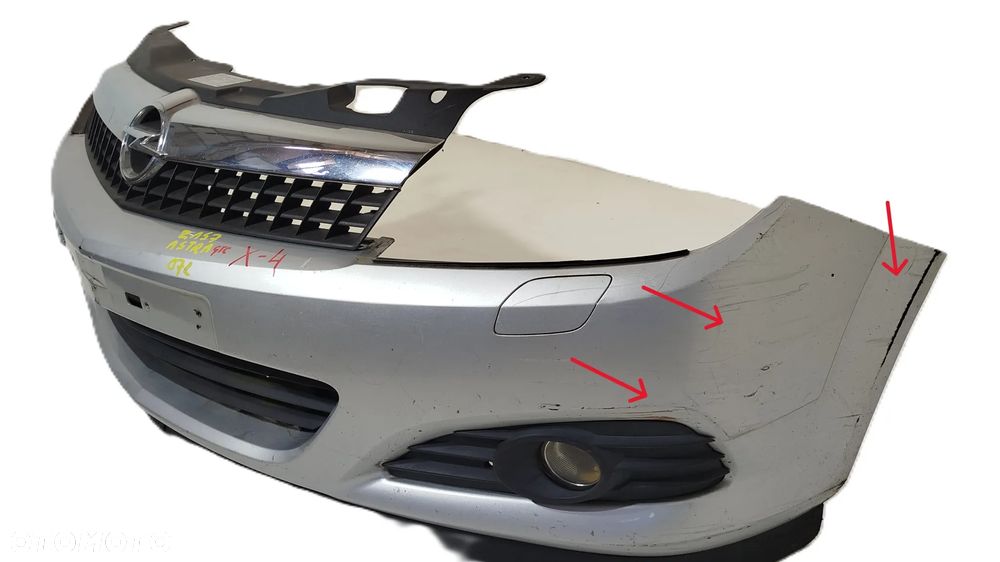 ZDERZAK PRZEDNI GRILL OPEL ASTRA III H GTC SPRYSKI 04-09 Z157 - 2