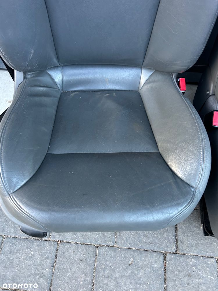 Saab 93 9-3 komplet foteli skórzanych skóra fotele Cabrio  03-11 - 7