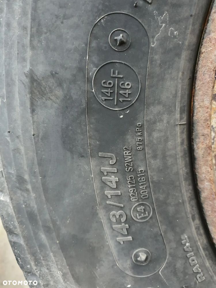 FELGA 17.5 OPONA BRIDGESTONE R-TRAILER  245/70R17.5    IVECO EUROCARGO - 19