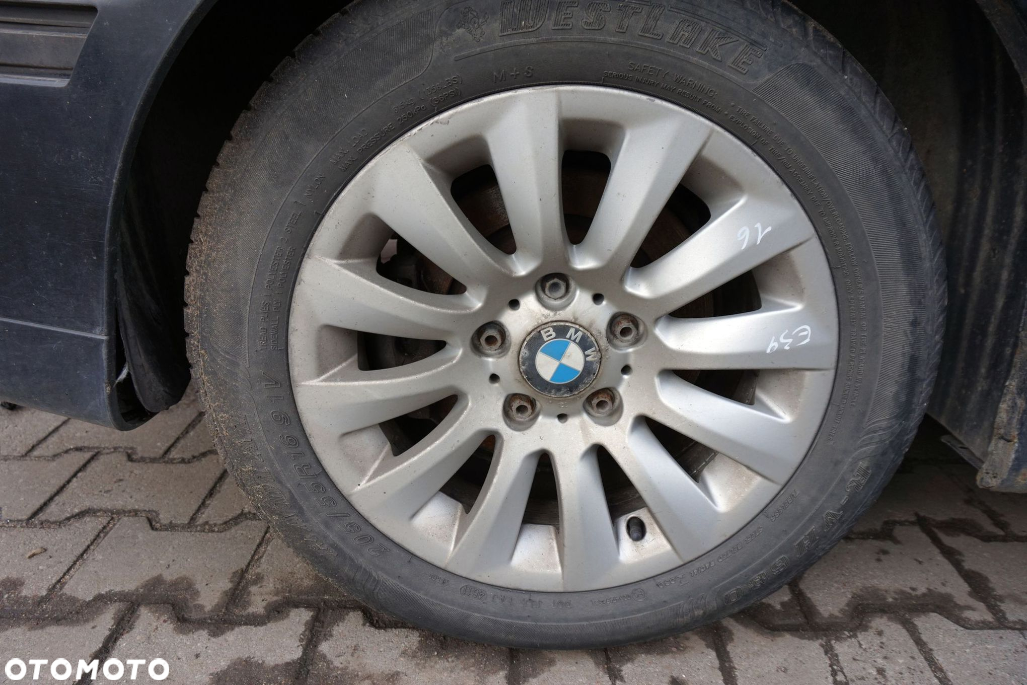 KOŁA FELGI ALUFELGI 5 E39 LIFT 16 5X120 STYLING 282 16 5x120 16 5X120 BMW 2000-2004 - 4