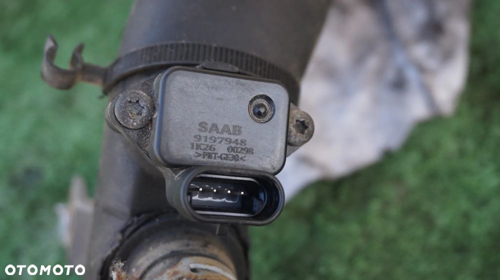 Saab 9-5 2.3 turbo 250 KM  AERO B235R waz rura powietrza 5191770 MAP czujnik sensor doladowania 9197948 - 5