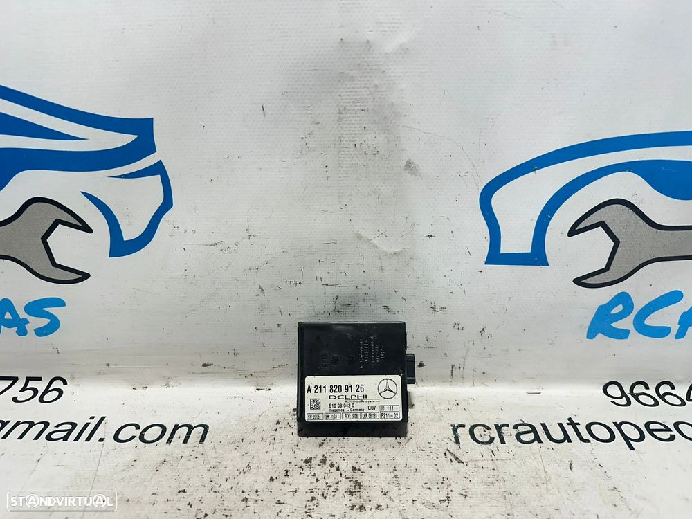 .Modulo Eletronico Alarme Anti-Roubo Original Mercedes Benz A2118209126 2002 - 2009 - 1