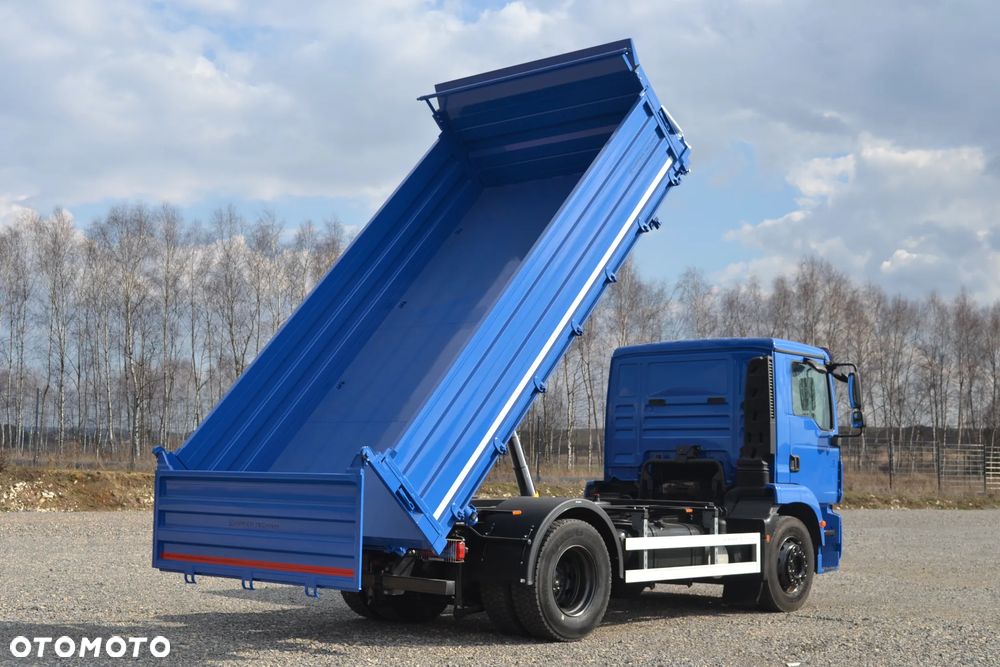 MAN TGM 18.290 18.340 Nowy 3-stronny WYWROT Kiper Wywrotka Manual Klima Blokada mostu TGL Axor Antos TGS - 4