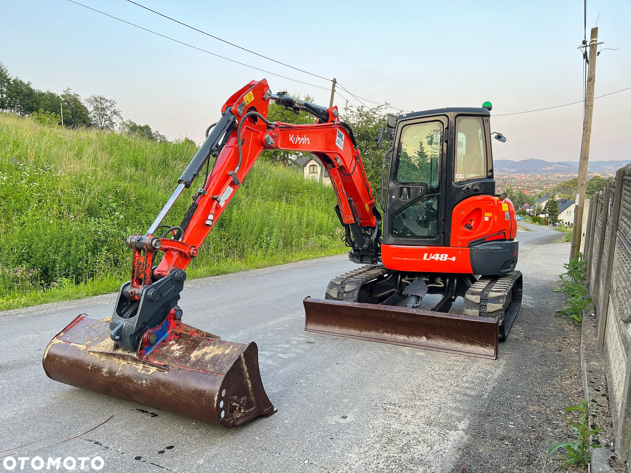Kubota U48-4 * Koparka Gąsienicowa Kubota U48 * 5 Ton * Zerowy Obrys * Stan IDEALNY * - 10