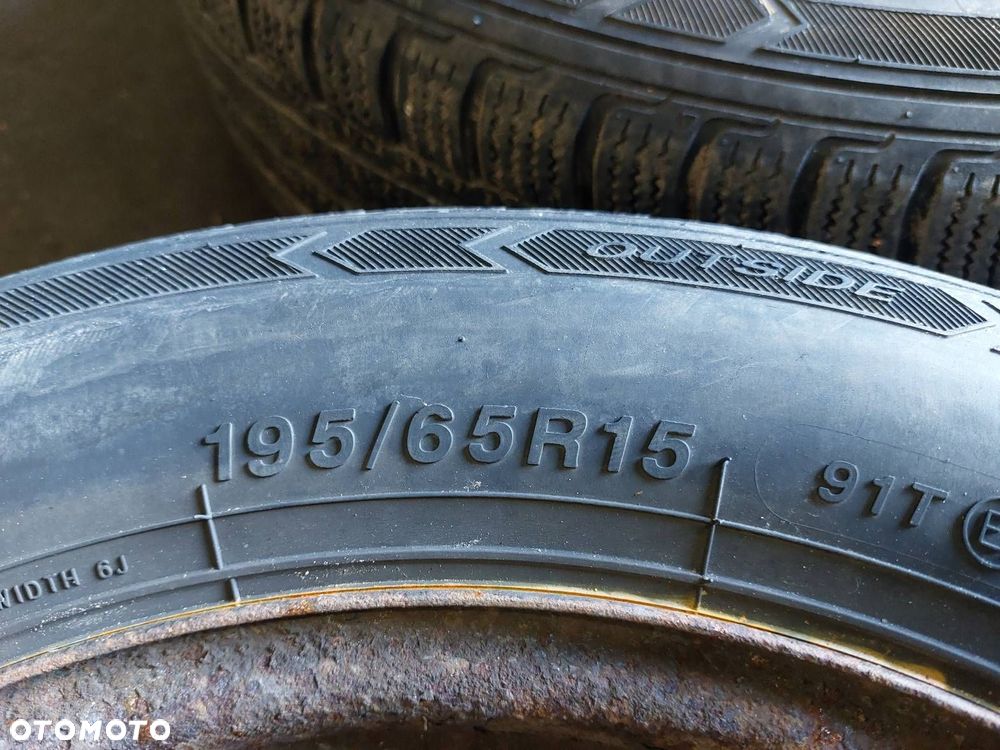 FELGI STALOWE 4 SZT 3B0601027D 5x112 6Jx15 ET37 FI57,1 VW AUDI - 10