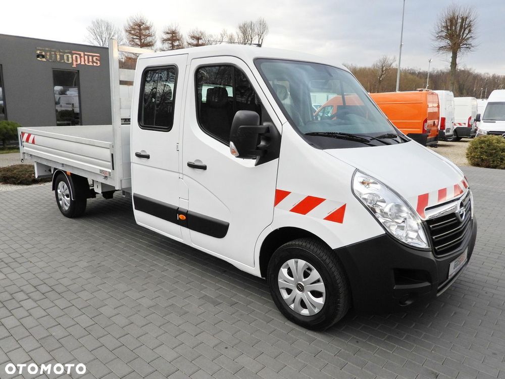 Opel MOVANO SKRZYNIA PODWÓJNA KABINA DOKA 7 MIEJSC TEMPOMAT KLIMATYZACJA  130KM - 5