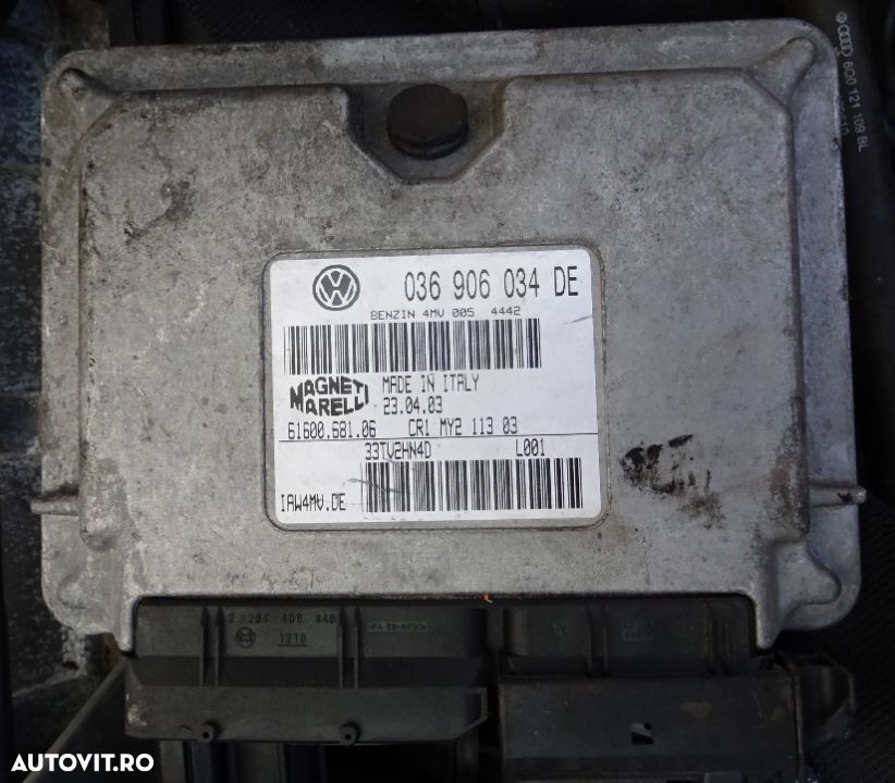 Calculator motor Volkswagen Polo 1.4 16V benzina BBY din 2004 - 1