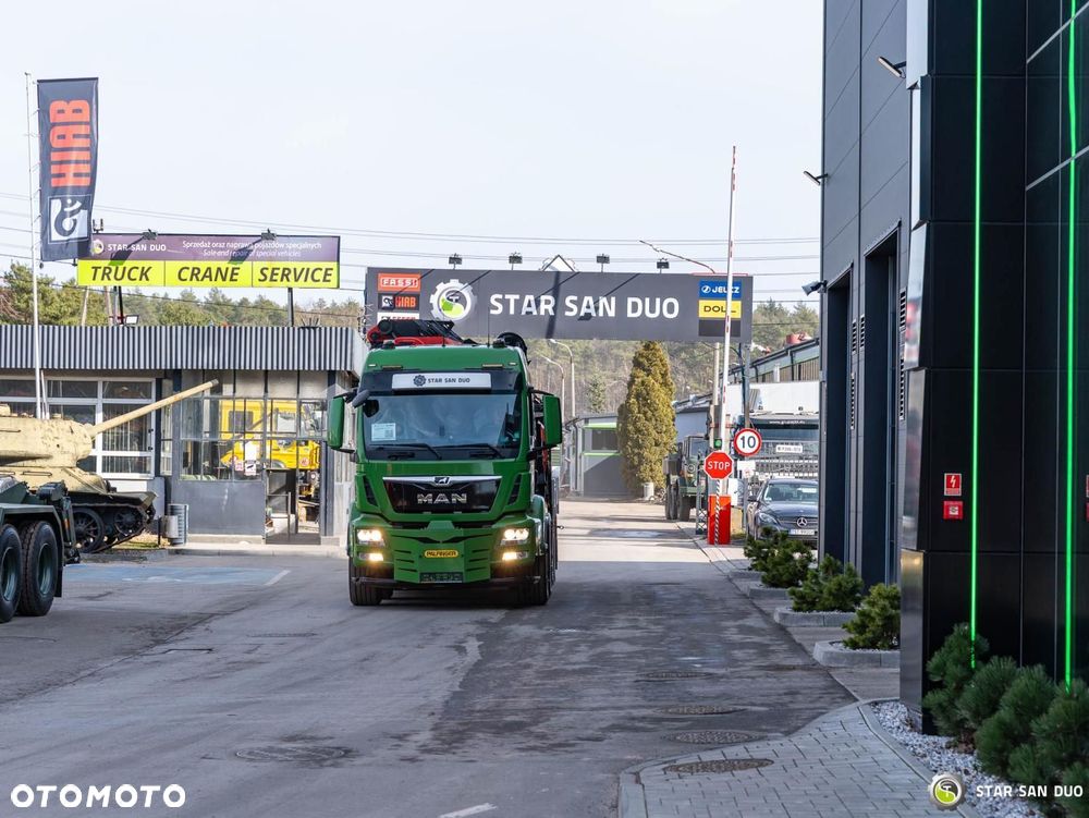 MAN TGS 35.500 8x4 Palfinger PK 135.002 TEC HDS Żuraw Wciagarka - 30