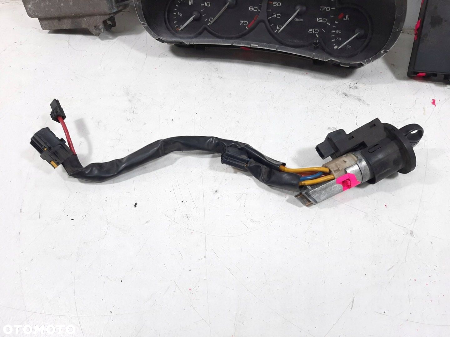 PEUGEOT 206 1.1 8V 98R STEROWNIK SILNIKA ZESTAW MAGNETI MARELLI 9635991580 - 6
