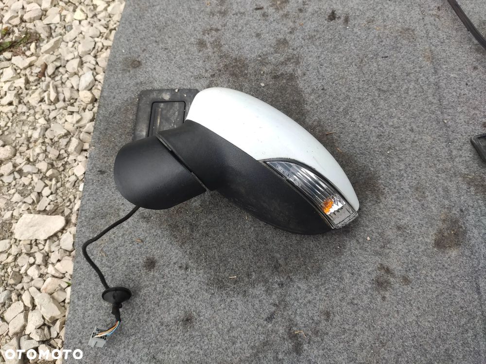 KL Lusterko Lewe Lewy Przód Ford Fiesta MKVII MK7 5Drzwi Lift HC białe 6 PIN - 1
