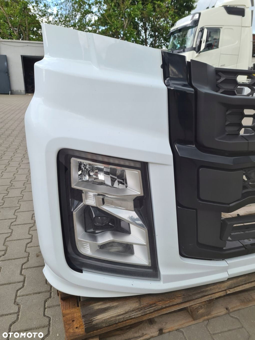 ZDERZAK PRZÓD KOMPLETNY LAMPA XENON LED GRILL BELKA FORD F MAX 500 TRUCKS - 5