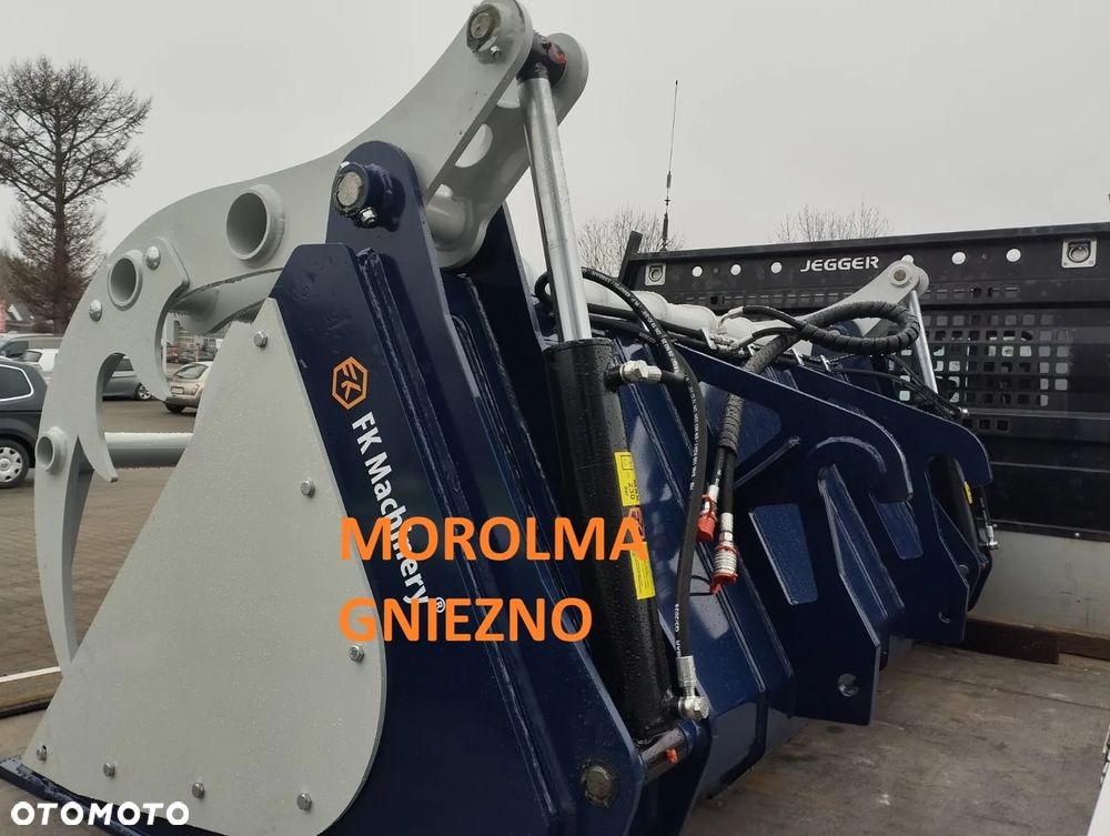 Łyżka z dociskiem łyżkokrokodyl GOLIAT FK MACHINERY 1116kg 1,92m max szczęk łyżkokrokodyl szuflokrokodyl - 4