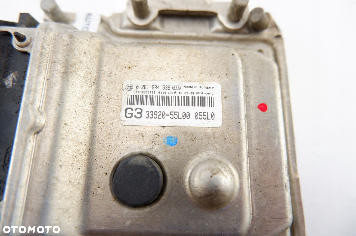 KOMPUTER SILNIKA SUZUKI SX4 1.5 16V M15A 33920-55L00 0261S04536 - 3