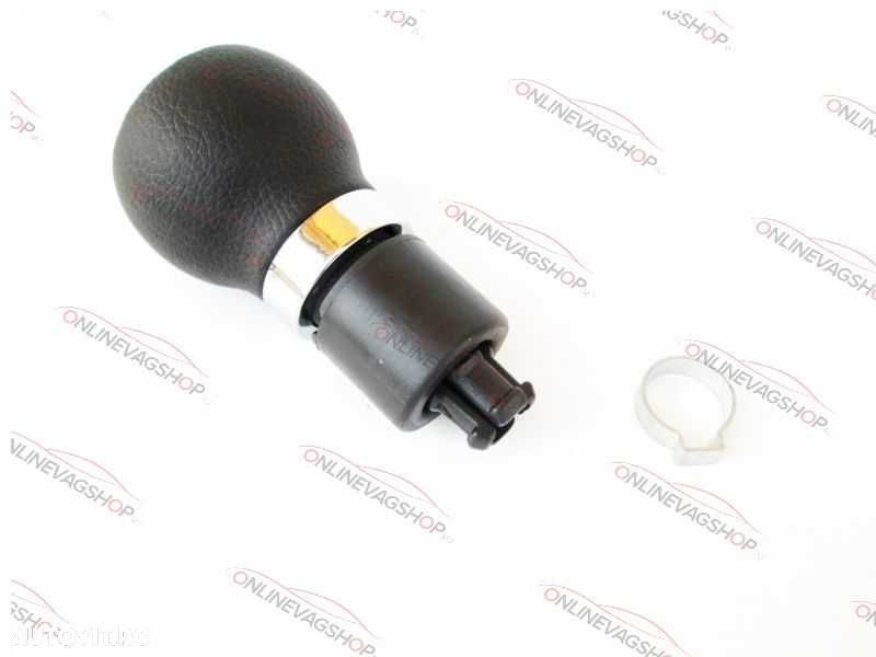 Nuca schimbator piele sau plastic  VW Passat B6,CC,3C,B7 5 sau 6 viteze - 4