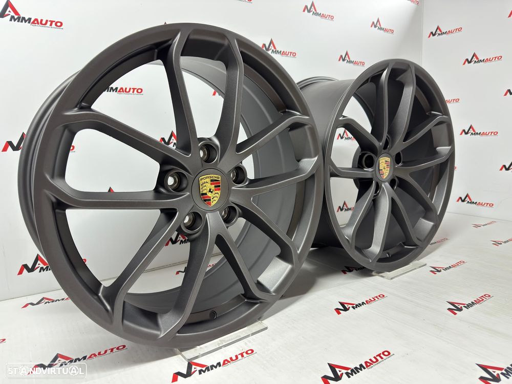 Jantes Look Porsche Cayman GT4 Gunmetal 20 (5x130) - 2