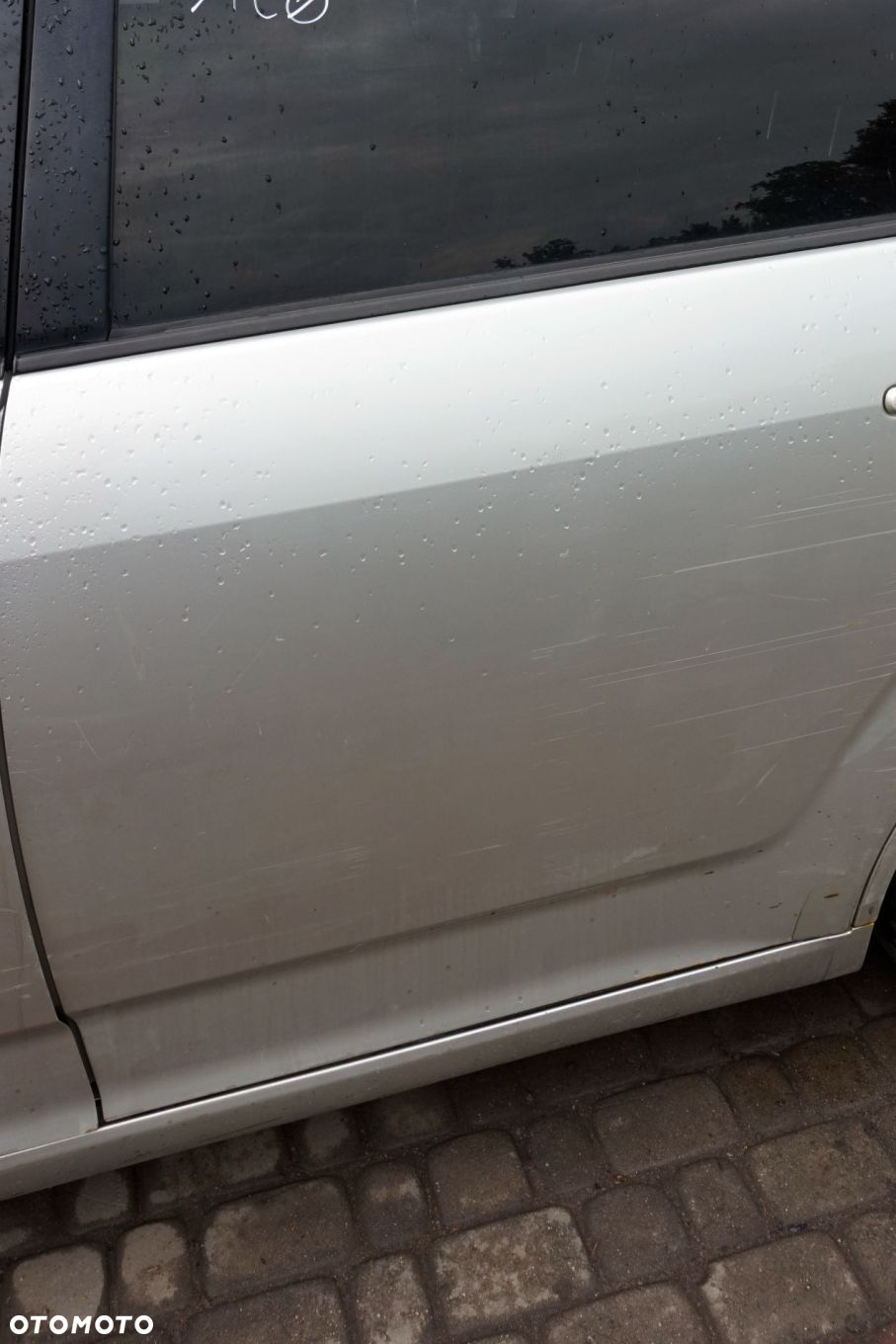DRZWI TYLNE LEWE COROLLA VERSO II E12 1C0  SREBRNY TOYOTA 2004-2009 - 2