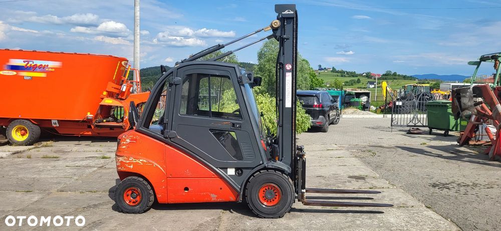 Linde H 35 Pełna kabina przesuw Diesel