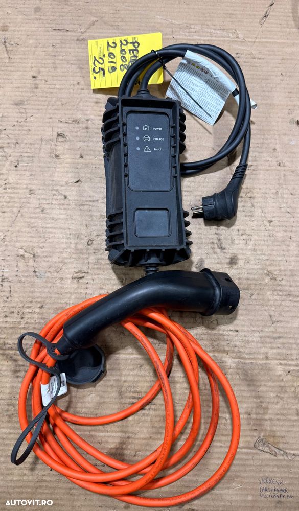 Cablu incarcare priza 220V 3,6 kw PEUGEOT, CITROEN, OPEL Electric an 2019-2025 original cod 9844469880 - 2
