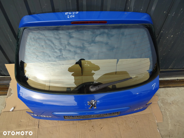 Klapa Bagażnika Peugeot 206 EGJB 5D (Goła)