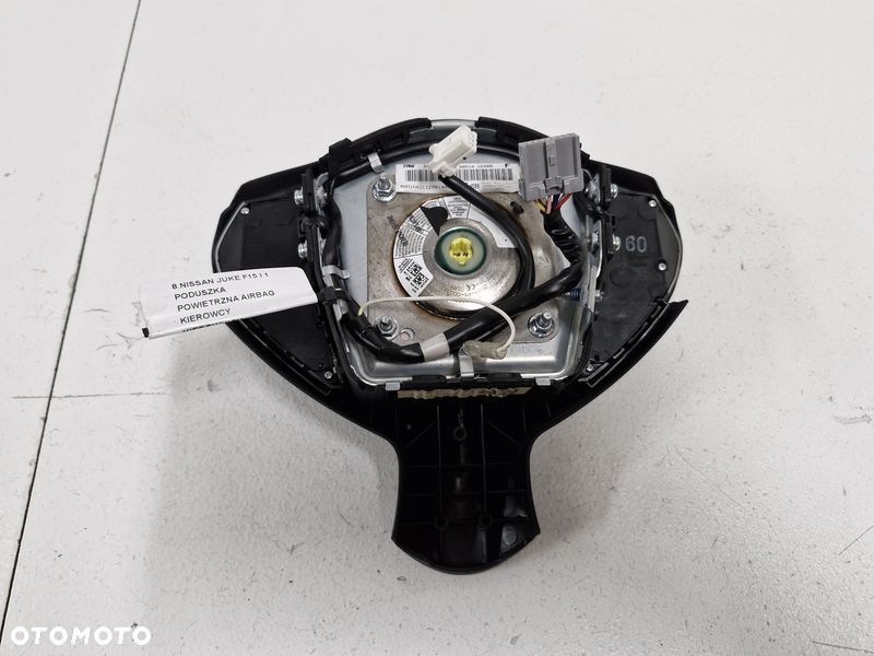 nissan juke f15 i 1 poduszka powietrzna airbag kierowcy kierownicy 985101ka8b - 6