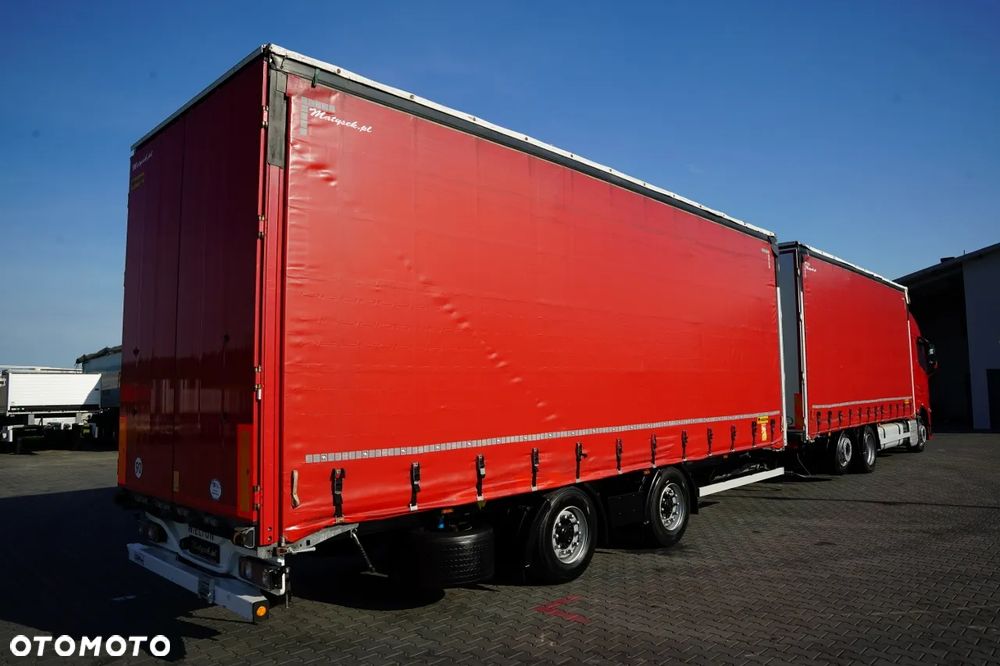Volvo FH 460 / ZESTAW TANDEM / 120 M3 / PRZEJAZDOWY / I-SAVE / KLIMA POSTOJOWA / OŚ PODNOSZONA SKRĘTNA / WIELTON / PLANDEKA ZBROJONA - 6