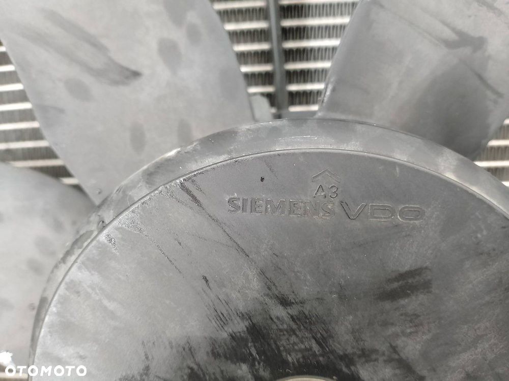 CHŁODNICA WODY Z WENTYLATOREM VW GOLF V 1K0121207T  1K0121253H 1.9 TDI - 10