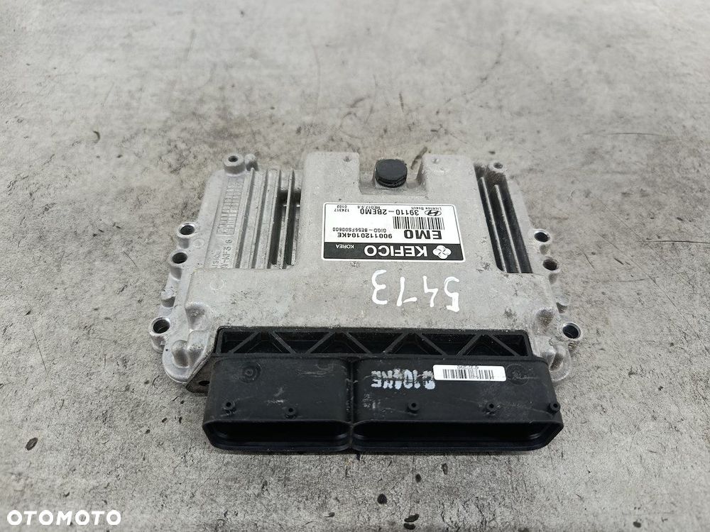 KOMPUTER, STEROWNIK HYUNDAI I30 II 39110-2BEM0  9001120104KE KEFICO  BOSCH - 2