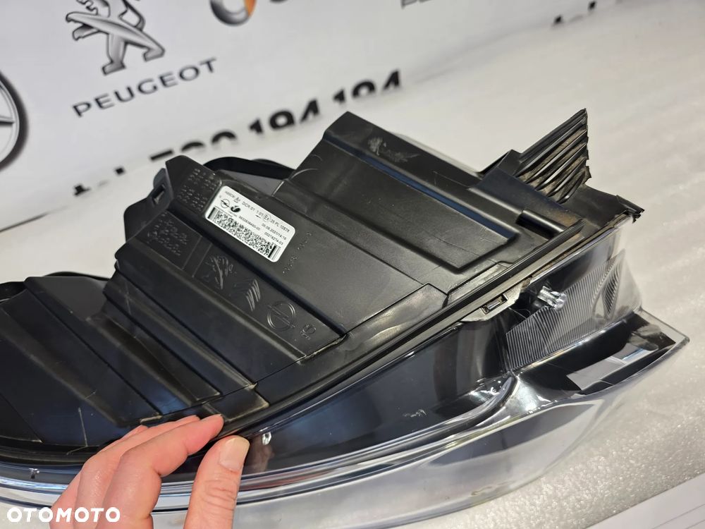 OPEL ZAFIRA D LIFE / VIVARO C / CITROEN JUMPY 19- PRAWA LAMPA PRZEDNIA PRZÓD XENON , NR 9832836480-00 / 9832836480 , NR AUKCJI LPP253 - 11