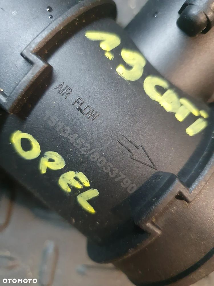 Opel 1.9 CDTI przepływomierz powietrza 1513452/8053790 - 2
