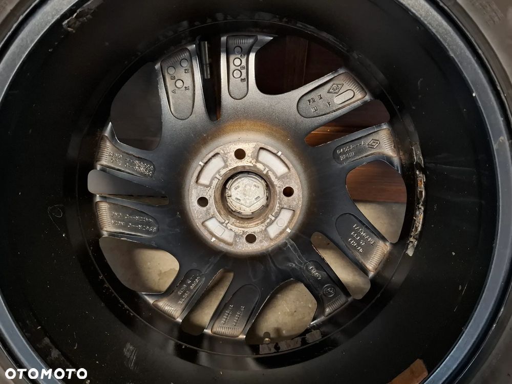 Alufelgi 4x Renault Clio Captur 4x100 ET40 opony lato 205/55 R17 nr 403008829R - 9