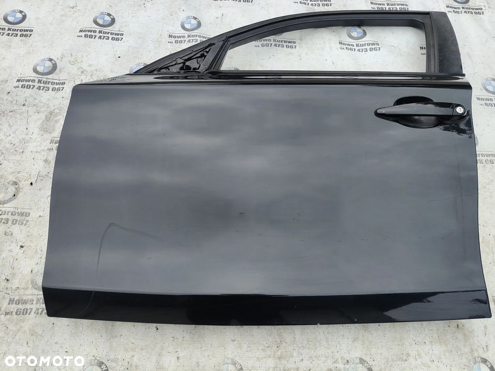 BMW E87 Drzwi lewe przednie przód Black Sapphire 475 - 2