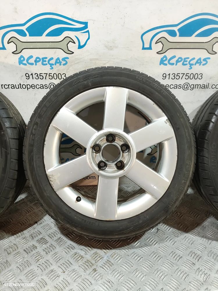 Conjunto Jantes 16 Originais Audi A2 6J ET35 5x100 - 6