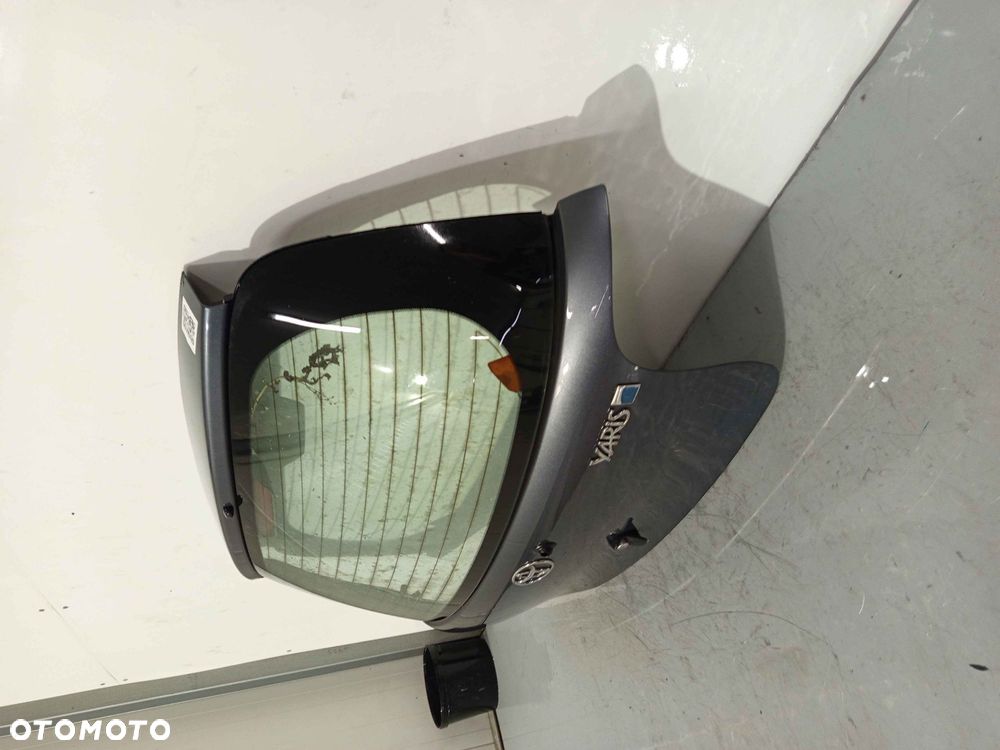 + KLAPA TYŁ TYLNA BAGAŻNIKA TOYOTA YARIS 1 I 8S5 SZARA GRAFITOWA - 3